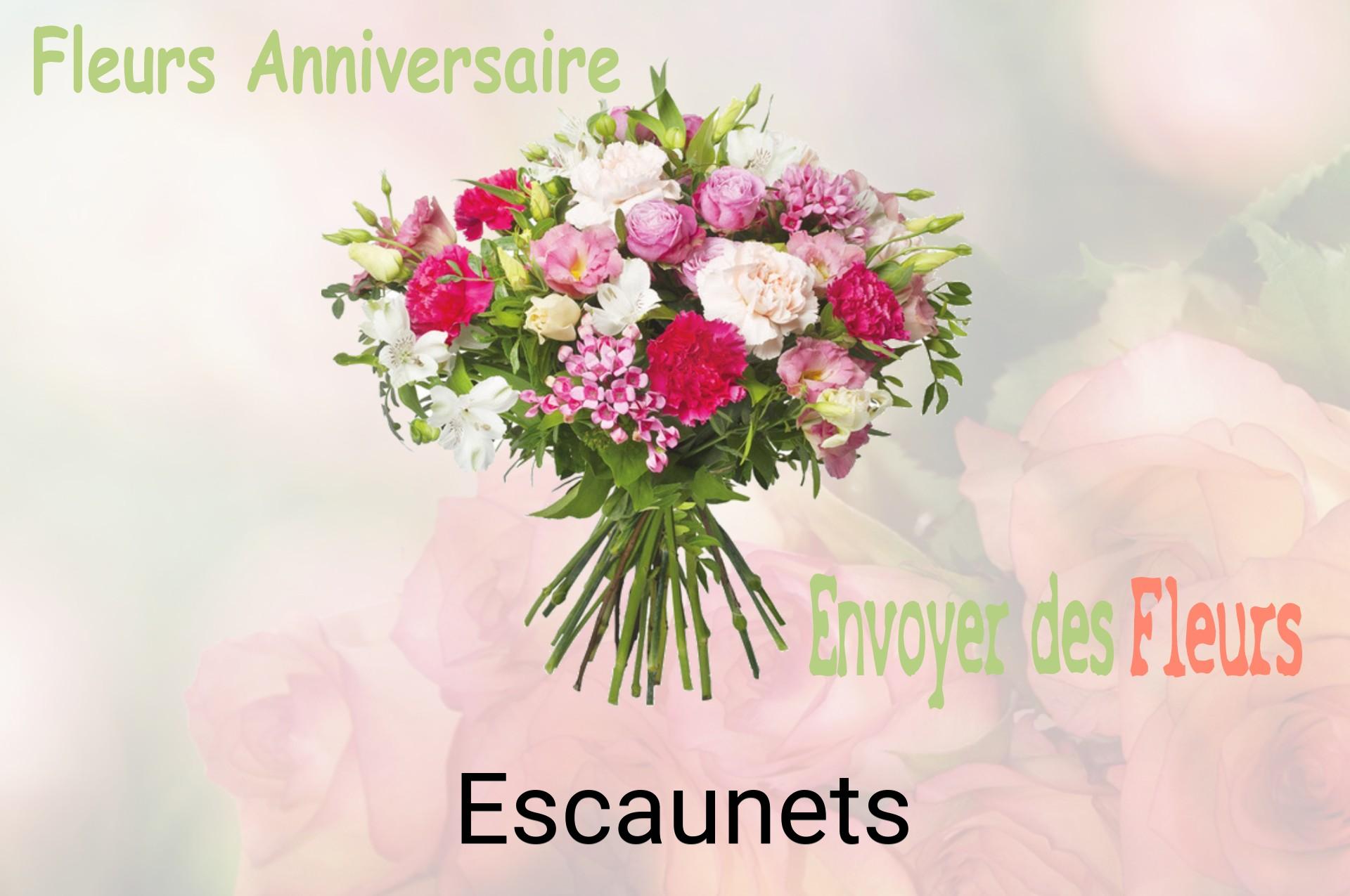 Bouquet de fleurs d’anniversaire livré à Escaunets